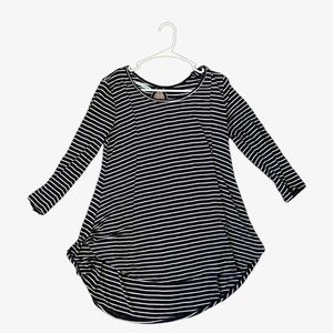 Black and white striped top from Maurice’s
